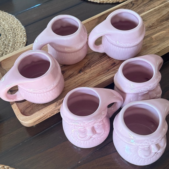 Six pack Pink Santa Claus Mug - Picture 5 of 8